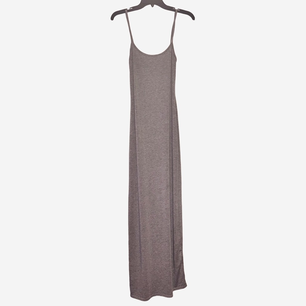 PrettyLittleThing Gray Maxi Dress